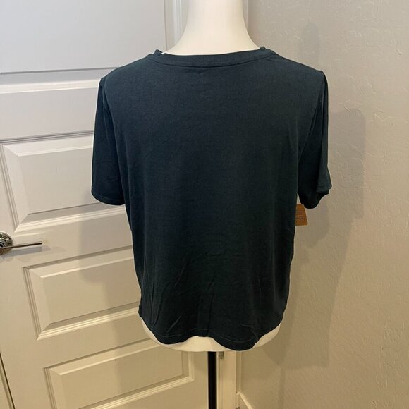 Stretchtherules Knotted T-Shirt in Blue - Size Large - NWT (311) - Picture 5 of 8